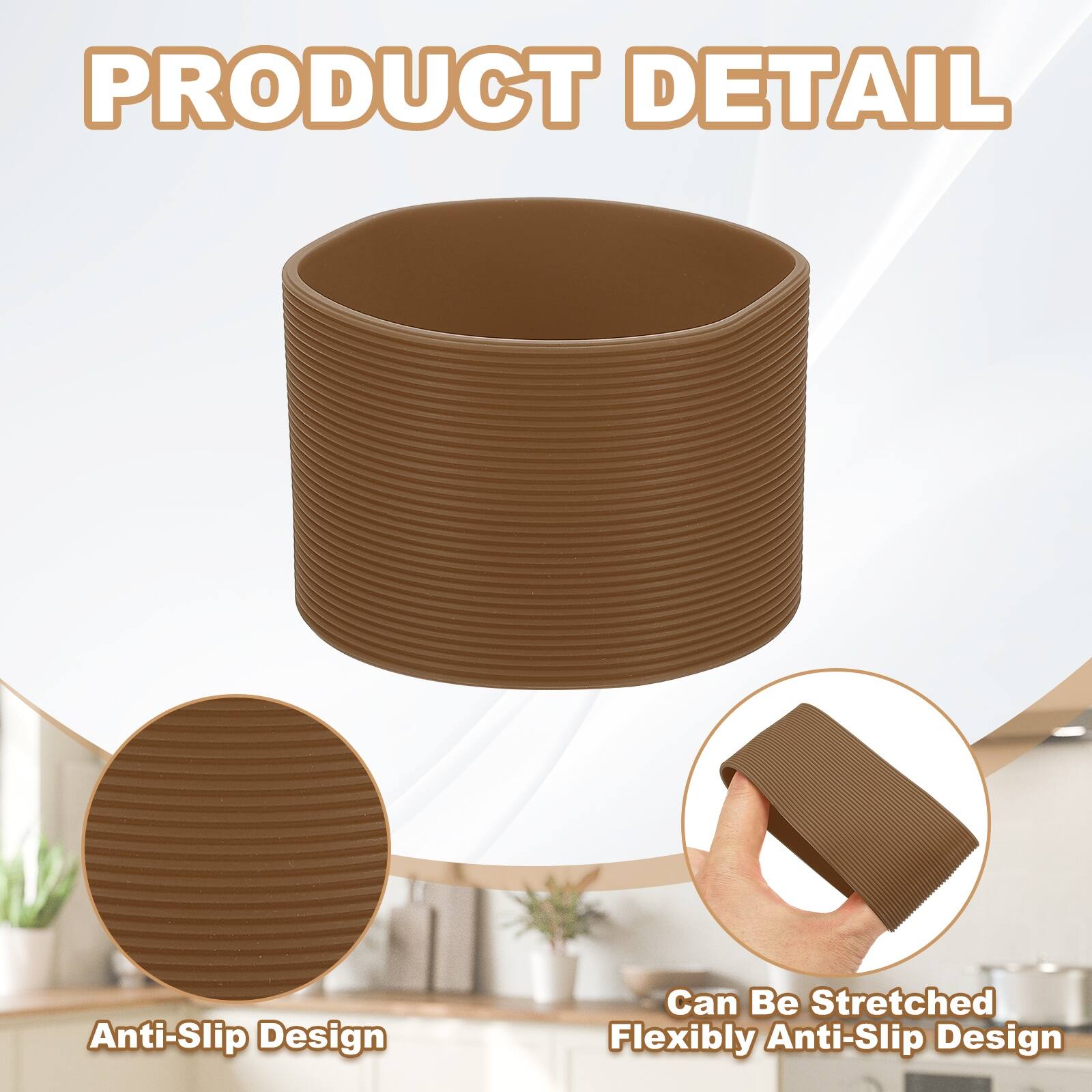 PRODUCT DETAIL

Anti-Slip Design

Can Be Stretched Flexibly

Anti-Slip Design