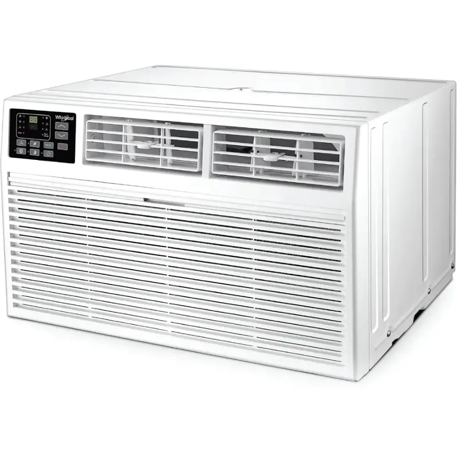 Alt View 4. Whirlpool - Whirlpool 10,000 BTU 230V Through the Wall Air Conditioner - White.