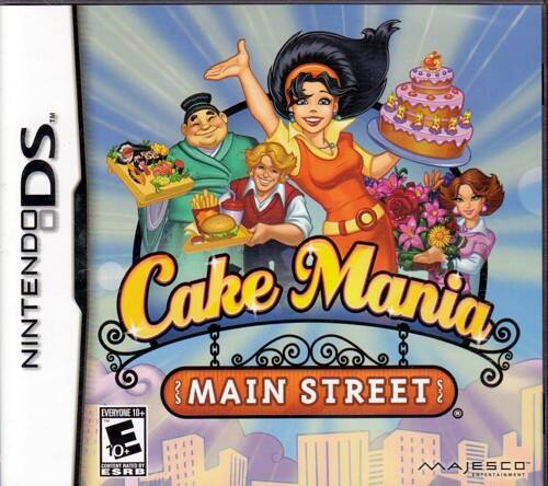Nintendo DS  
Cake Mania  
Main Street  
Everyone 10+  
E 10+  
ESRB  
Majesco