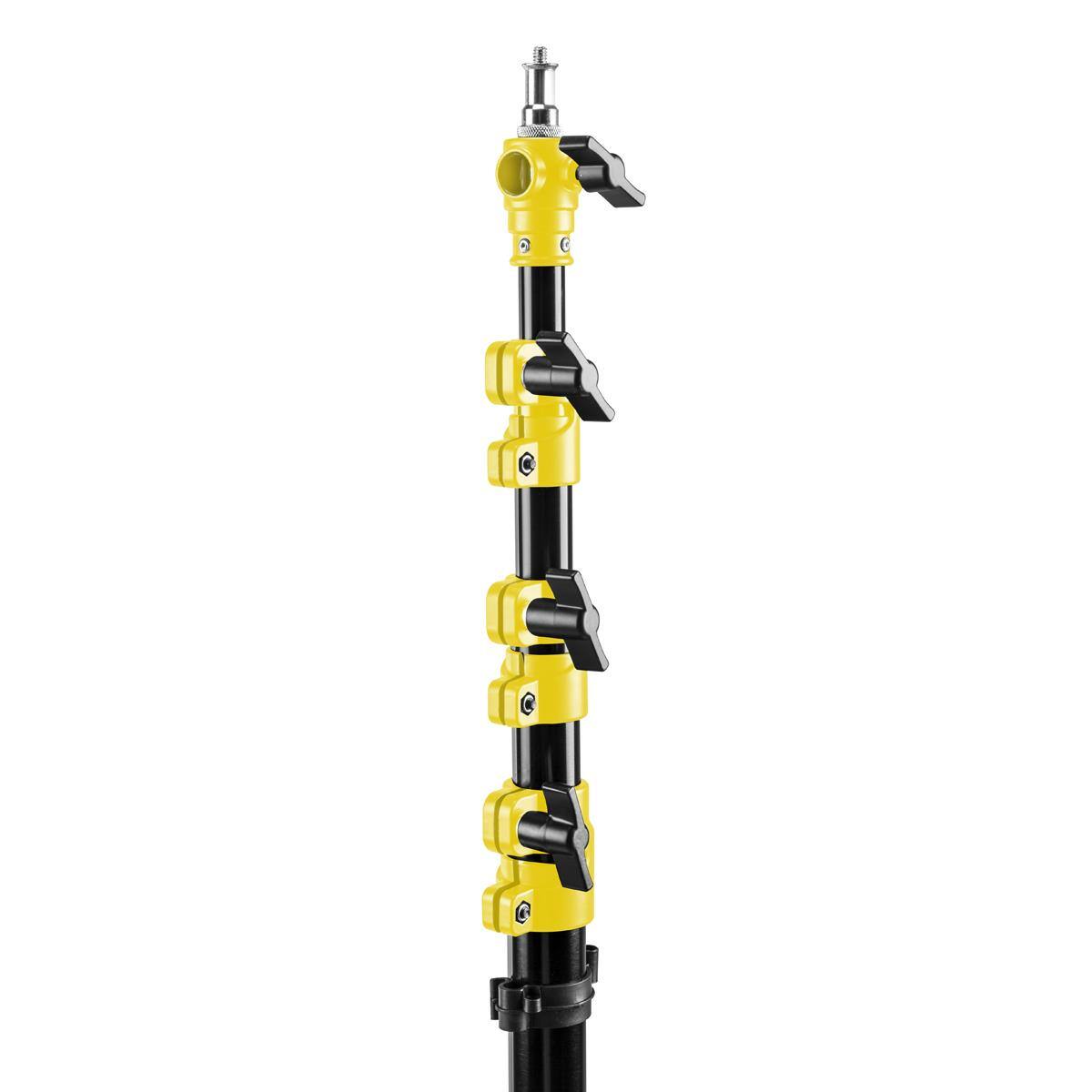 Alt View 5. Flashpoint - Flashpoint 13' Pro Air-Cushioned Heavy-Duty Light Stand V2, Yellow.