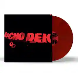 Primal Scream - Echo Dek - Limited Red & Black Marble Colored Vinyl - VINYL LP