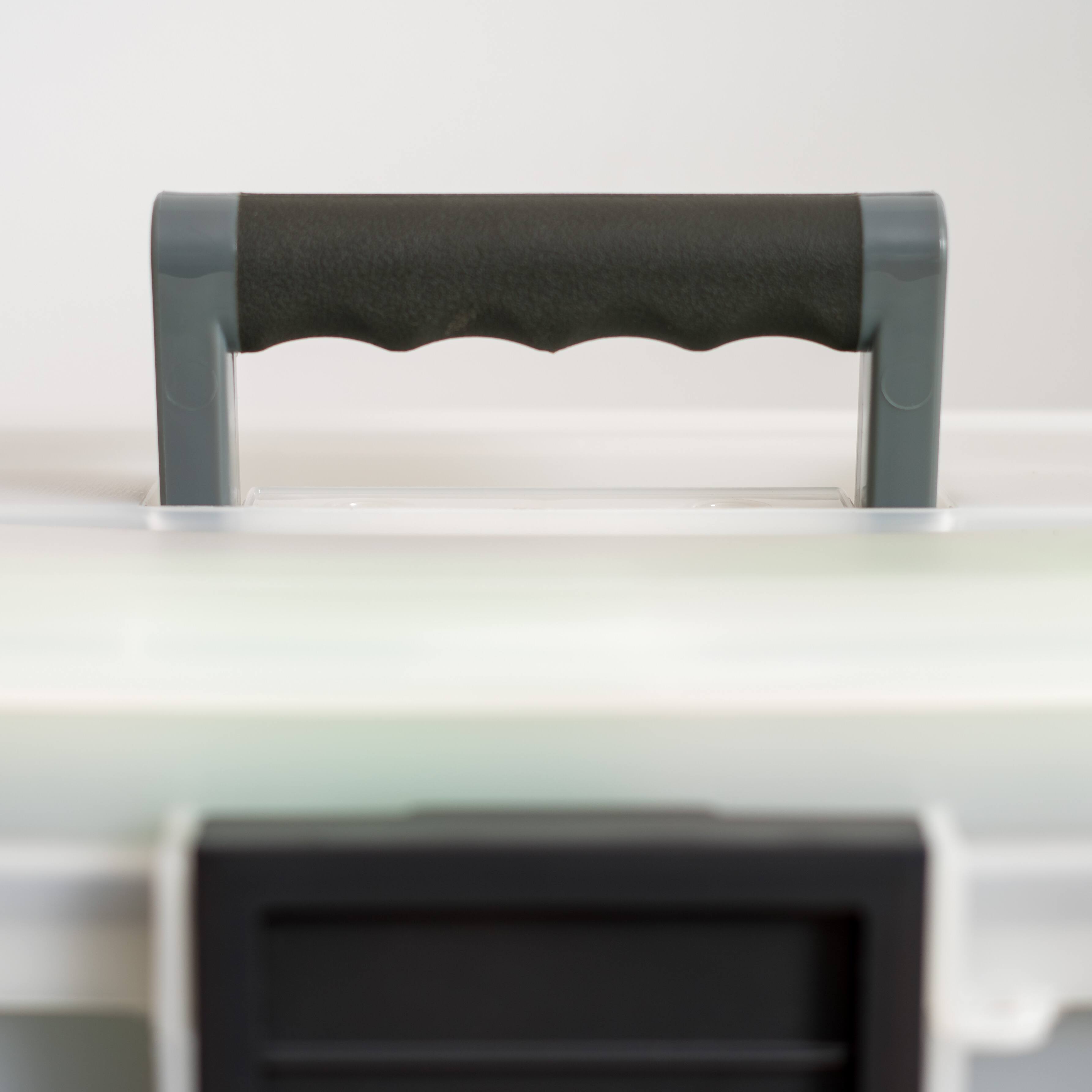 Alt View 6. IRIS USA - IRIS USA Portable Letter Size File Box with Handle for Hanging Folders.