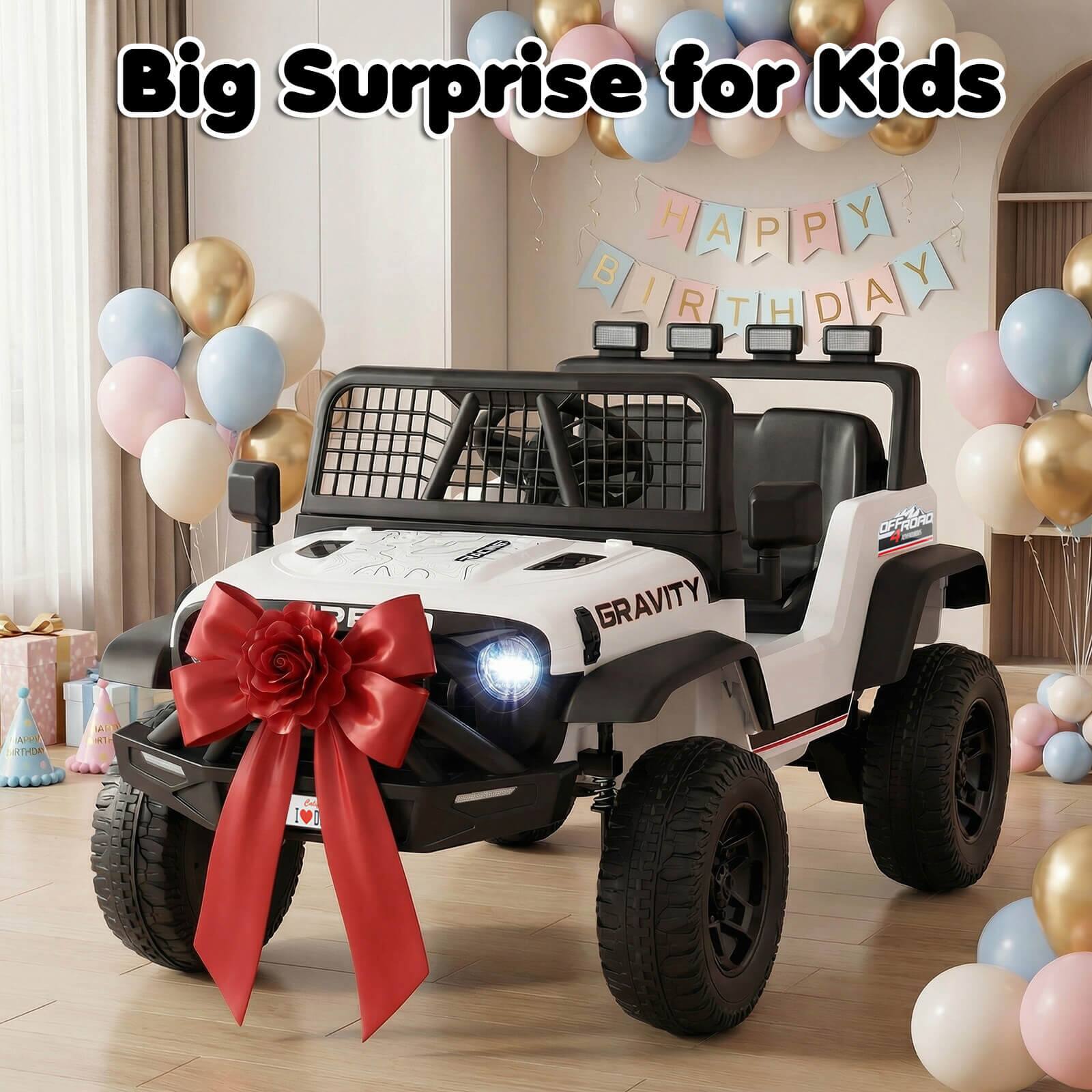 Big Surprise for Kids  
HAPPY BIRTHDAY  
GRAVITY