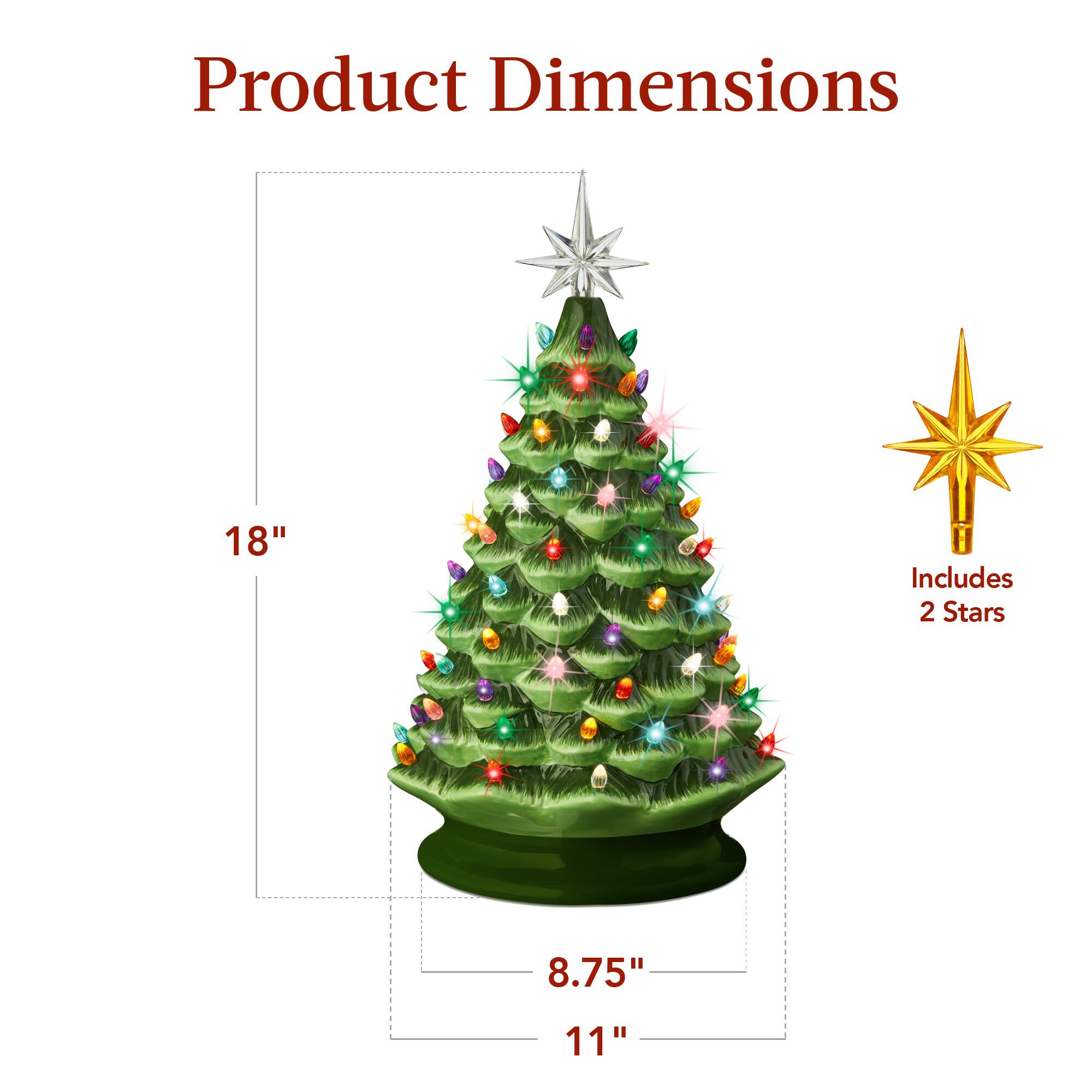 Product Dimensions

18"

8.75"

11"

Includes 2 Stars
