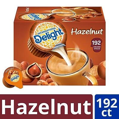 HazelNut International Delight  
Hazelnut  
192 Creamer Singles  
Hazelnut Delight  
192 ct