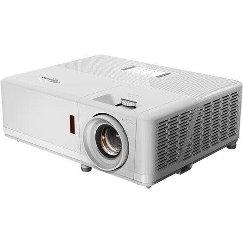 Left. Optoma - Optoma ZH507 3D DLP Projector 16:9 Wall Mountable White - White.