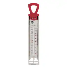 Taylor - Food Network Stainless Steel Candy & Deep Fry Thermometer, Red