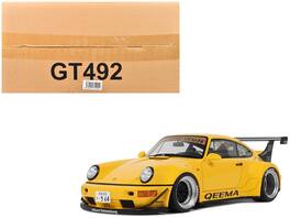 2024 Porsche 911 (964) RWB "Qeema" 1/18 Model Car by GT Spirit - Yellow