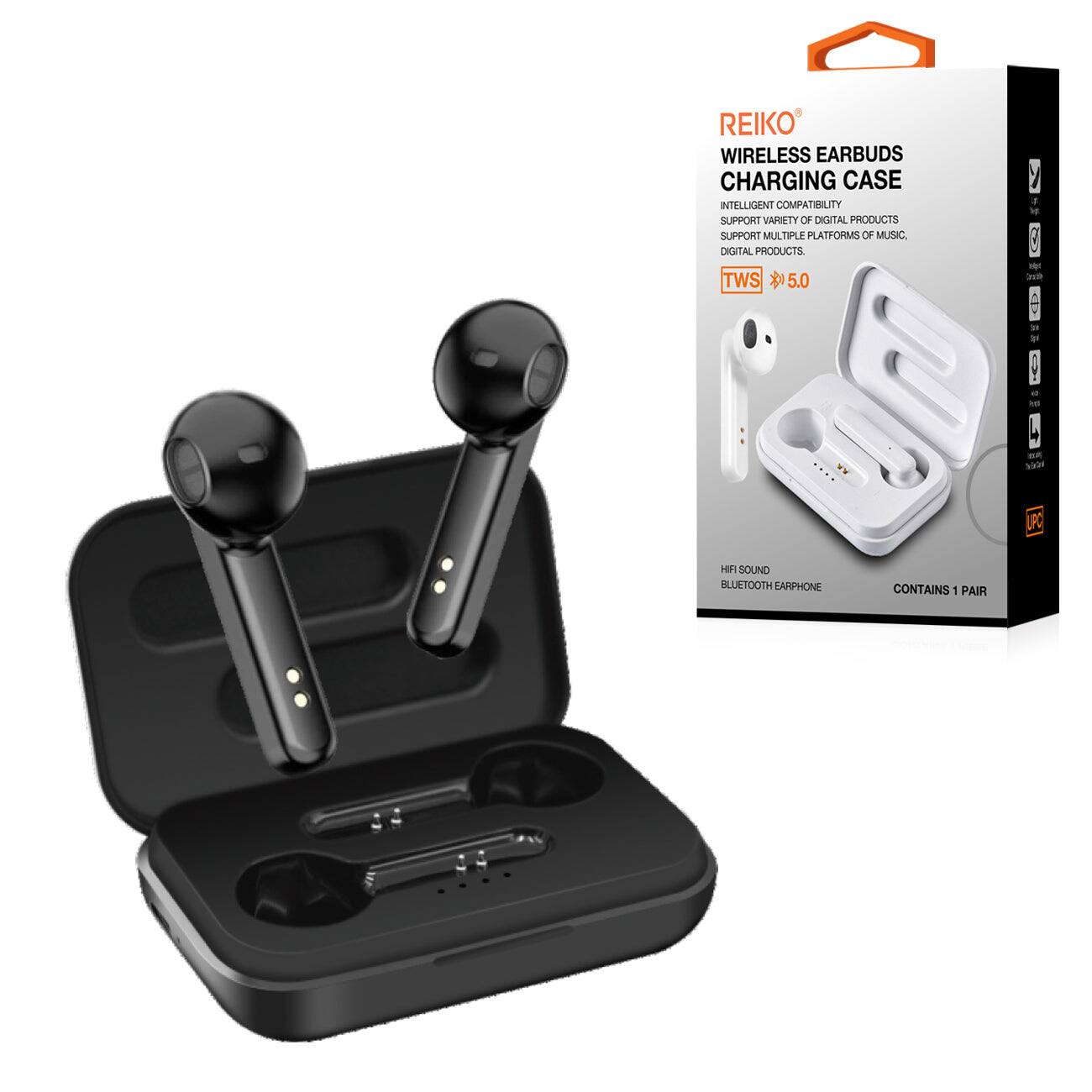 REIKO WIRELESS EARBUDS CHARGING CASE
INTELLIGENT COMPATIBILITY
SUPPORT VARIETY OF DIGITAL PRODUCTS
SUPPORT MULTIPLE PLATFORMS OF MUSIC, DIGITAL PRODUCTS.
TWS 5.0
4 LPO HI-FI SOUND
BLUETOOTH EARBUDS
CONTAINS 1 PAIR
