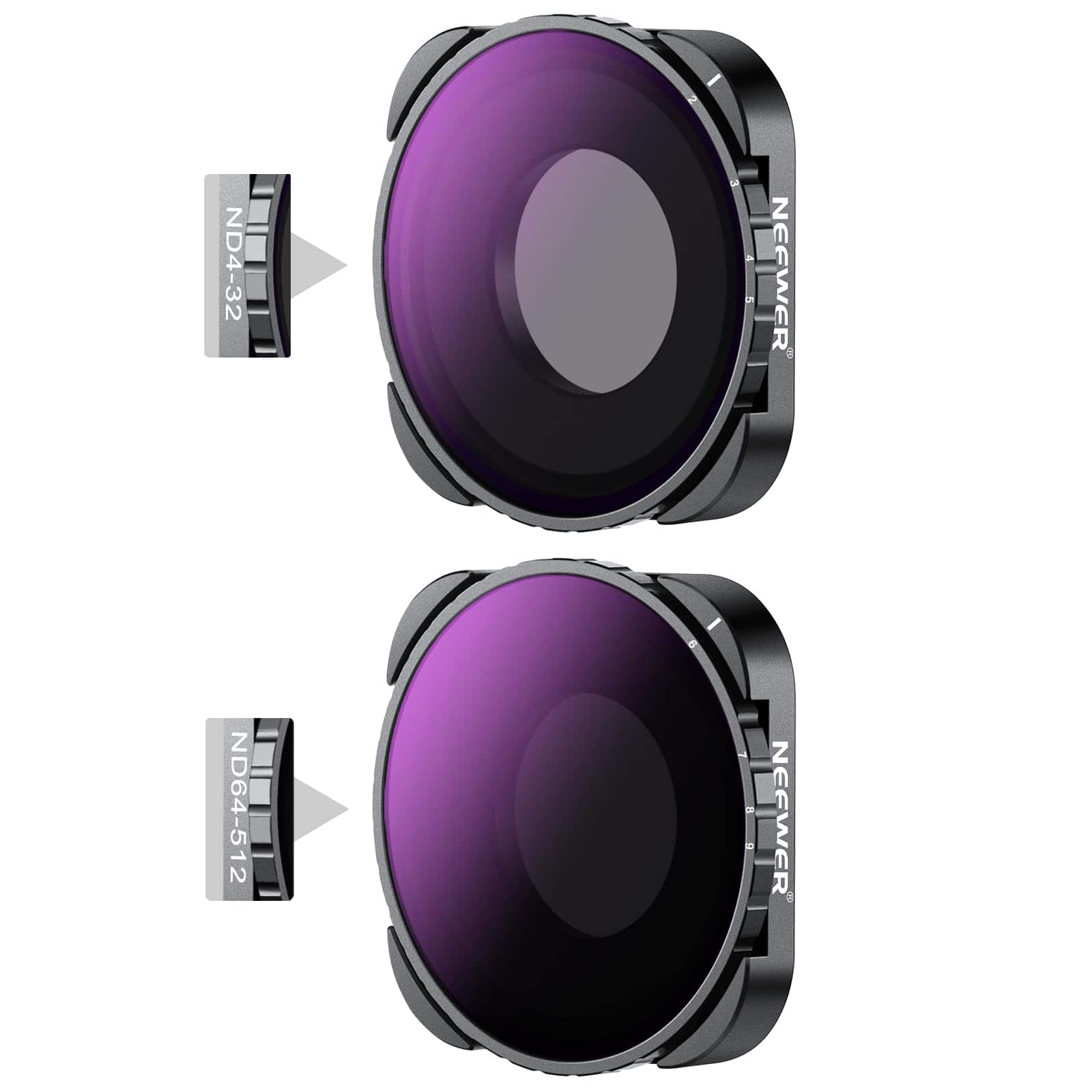 Neewer - GoPro Hero 9-13 VND4-32 & ND64-512 2-Pack