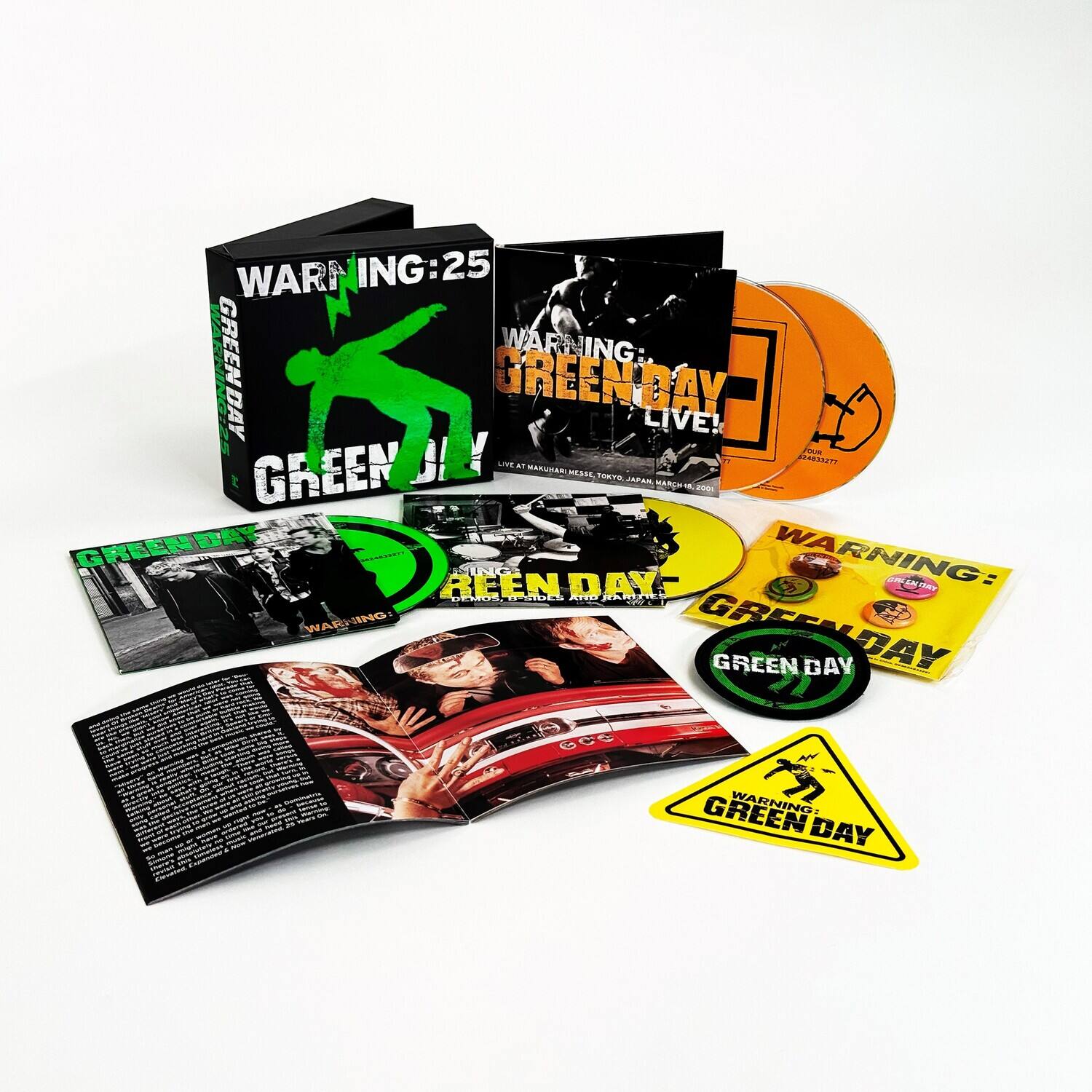 Green Day - Warning (25th Anniversary Deluxe Edition)   - COMPACT DISCS [CD] price history on PriceWatchPro