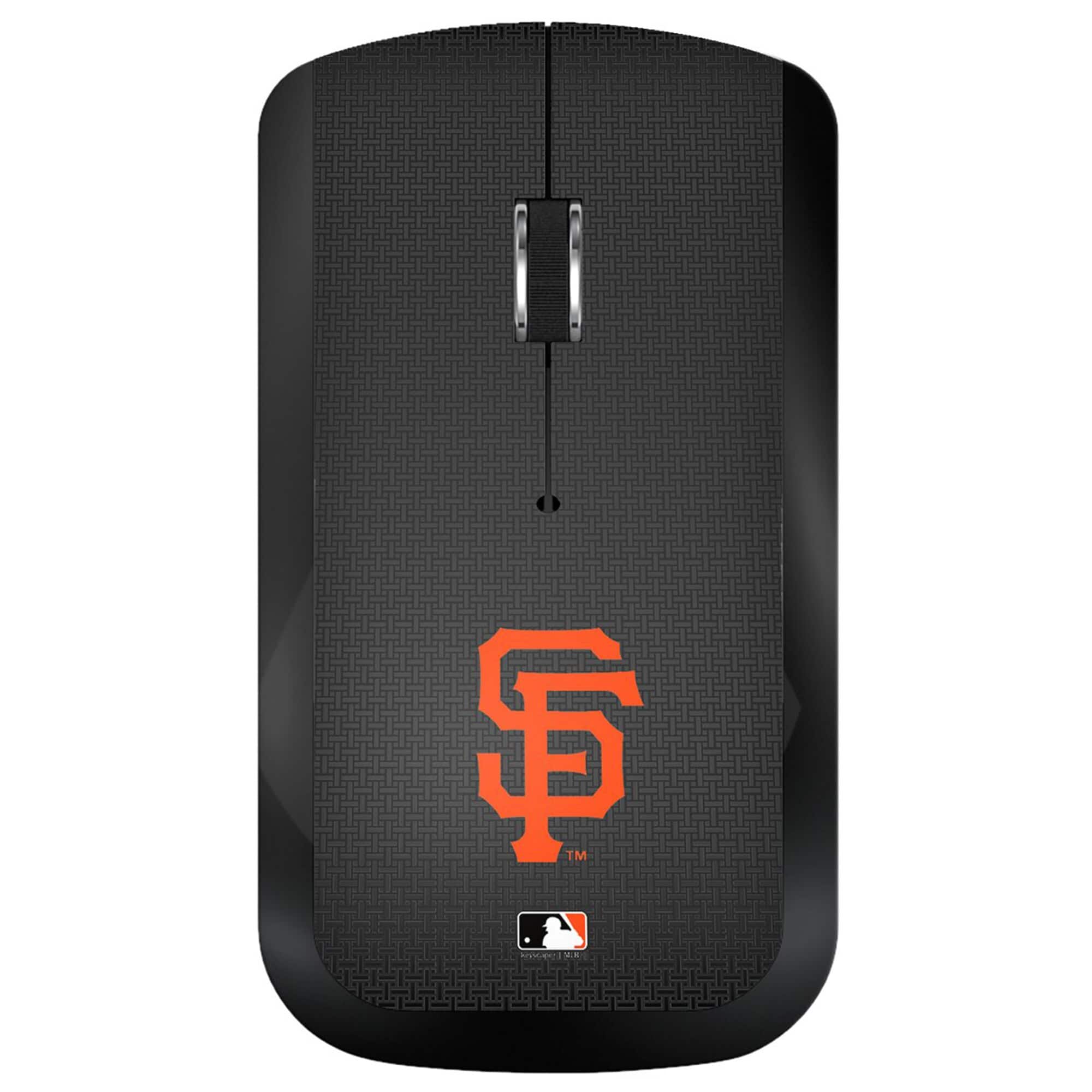 Keyscaper - San Francisco Giants Wireless USB Computer Mouse - Wireless - Black
