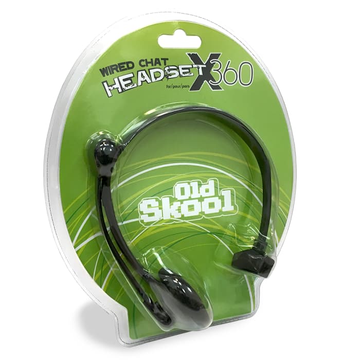 Old Skool - XBOX 360 Wired Chat Headset