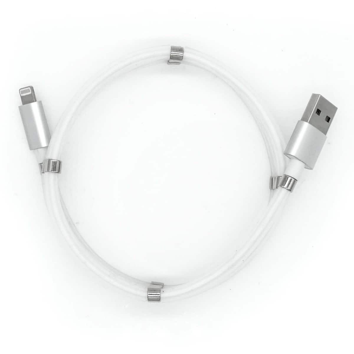 RadioShack - USB 2.0 to Lightning Cable – 3 ft - Black