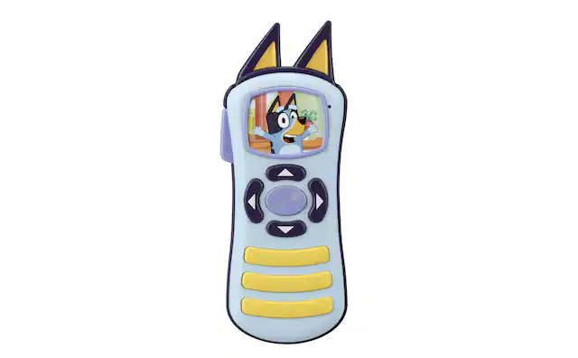 Front. eKids - eKids Bluey Toy Remote Control with Built-in Music.