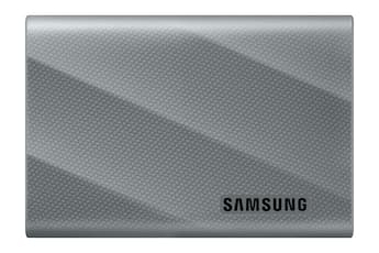 Samsung T9 Portable SSD 2TB, Up to 2,000MB/s, USB 3.2 Gen2 Gray Samsung T9 Portable SSD 2TB, Up to 2,000MB/s, USB 3.2 Gen2 Gray