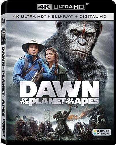 Front. Dawn of the Planet of the Apes   - 4K Blu-Ray.