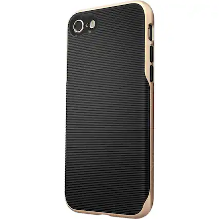 Left. SaharaCase - Trend Series Case for Apple iPhone 7, 8, SE (3rd Generation 2022) - Black Gold.