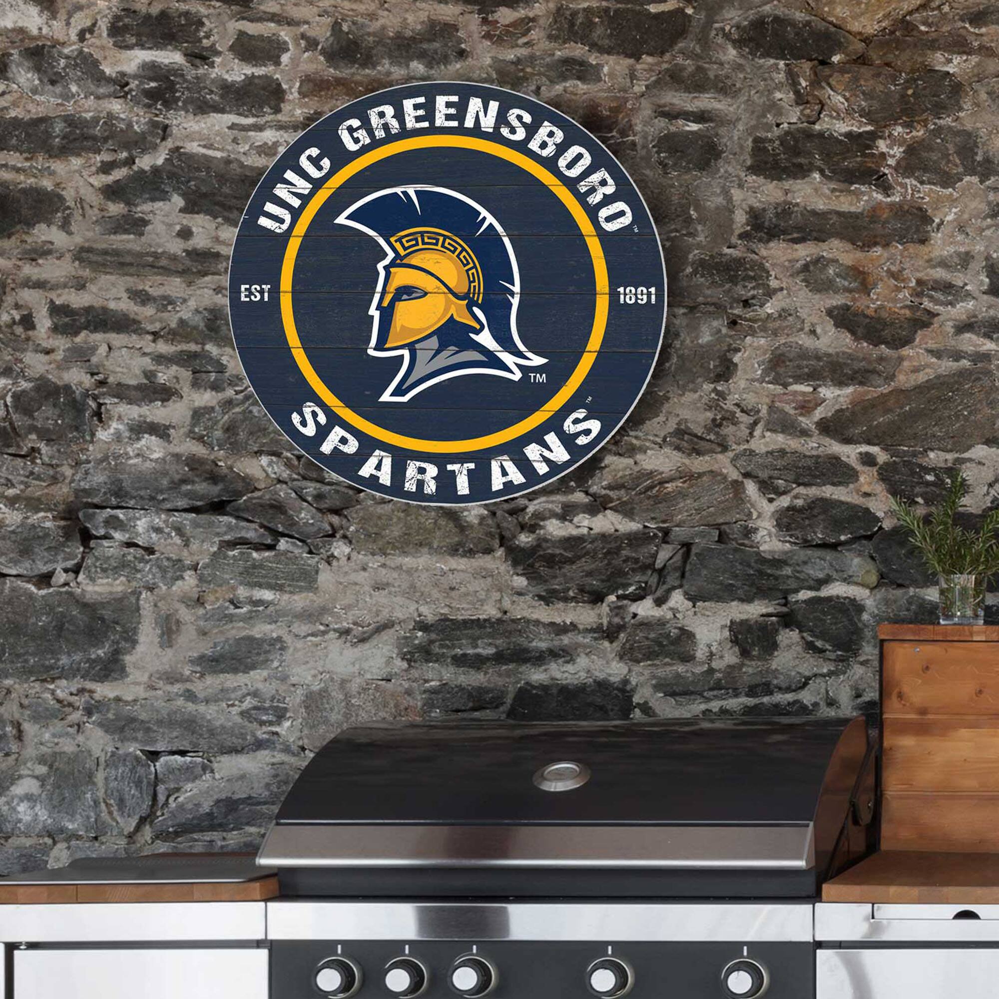 UNC GREENSBORO  
EST 1891  
SPARTANS