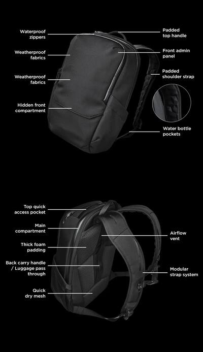 airflow backpack laptop 2.0 Every Day Training XL Cdomotus Americas Lightweight and full of convenient pockets ALPAKA Elements Backpack Pro -
