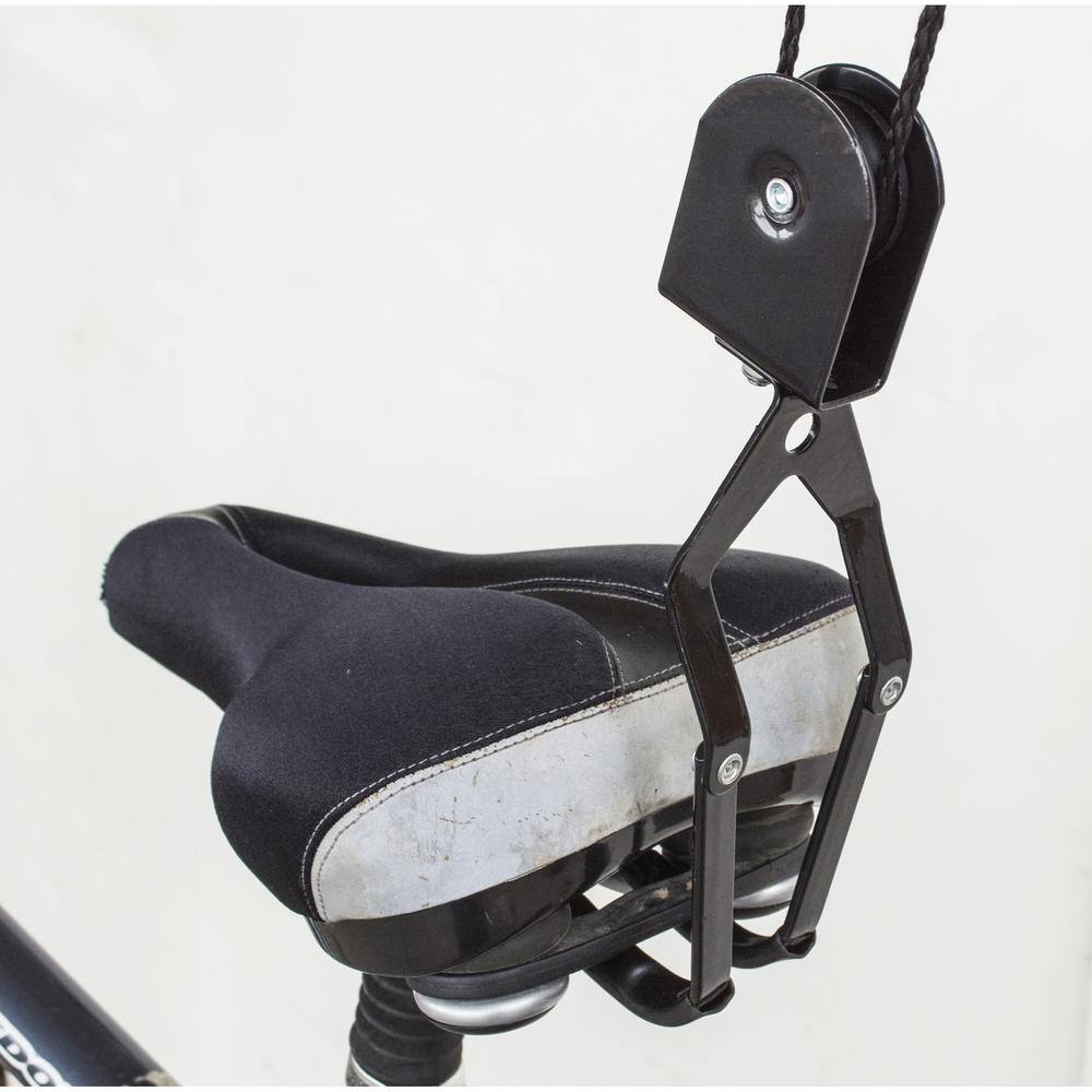 Alt View 5. Sportsman Pro-Series - Steel Utility Ceiling Mount Bicycle Lift - Black.