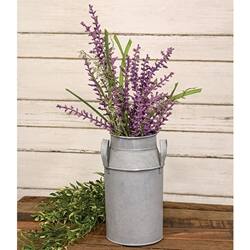Angle. BreeBe - Millet Heather & Grass Bush Purple 24" - Purple, Green.