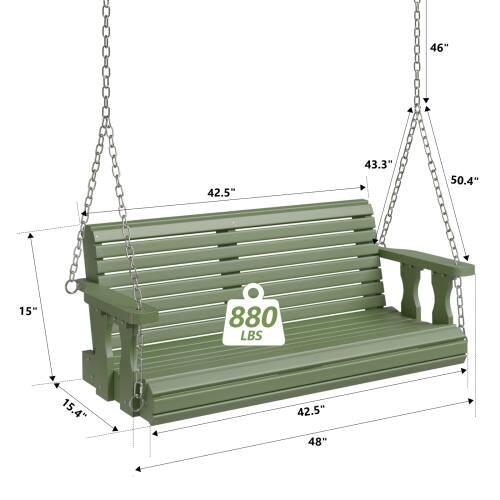 46" 42.5" 43.3" 50.4" 15" 880 LBS 15.4" 42.5" 48"