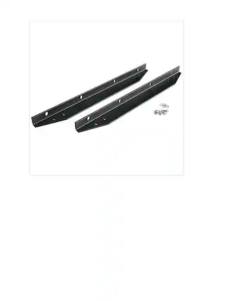 Front. Solid State Logic - BiG Six Rackmount Kit, Two Rack Ears for Installing BiG SiX into a 10U 19″ Rack - Black.