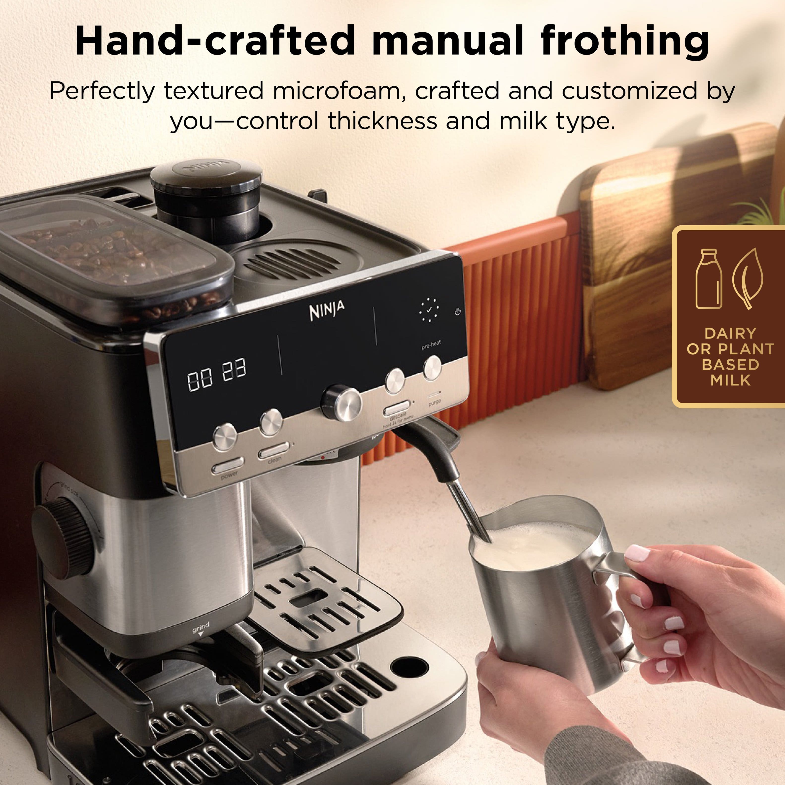 Ninja Luxe Café Mini Espresso Machine & Drip Coffee Maker with