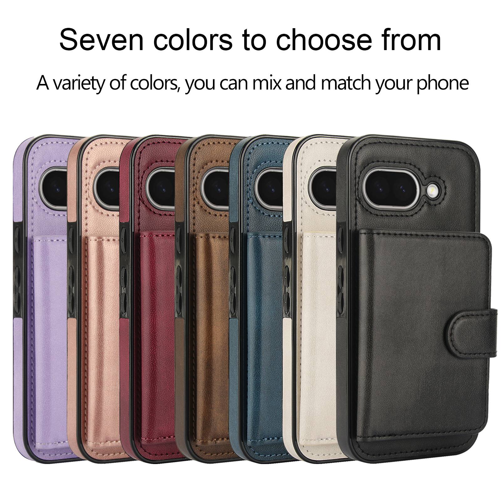 Seven colors to choose from  
A variety of colors, you can mix and match your phone