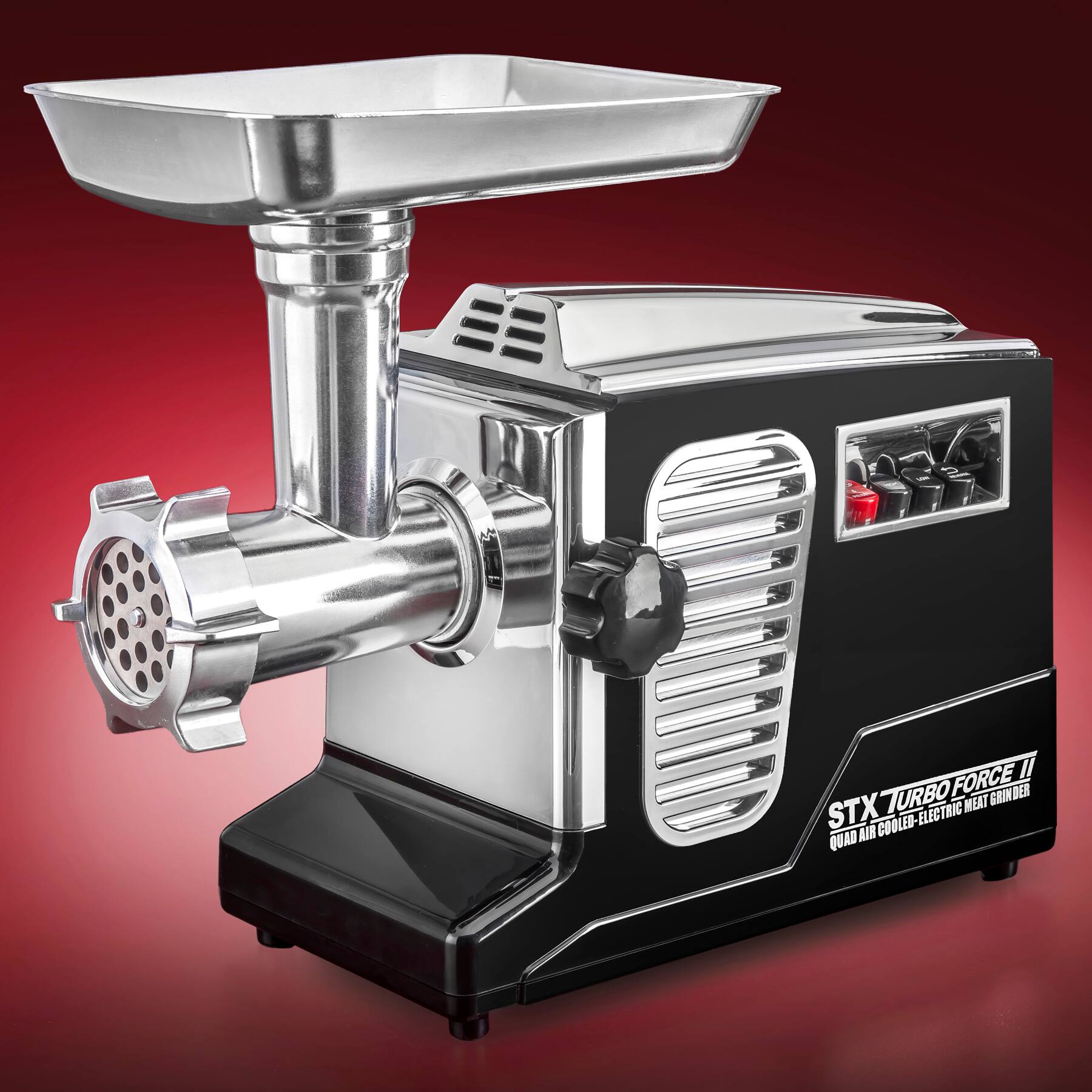STX TURBO FORCE II  
QUAD AIR COOLED-ELECTRIC MEAT GRINDER