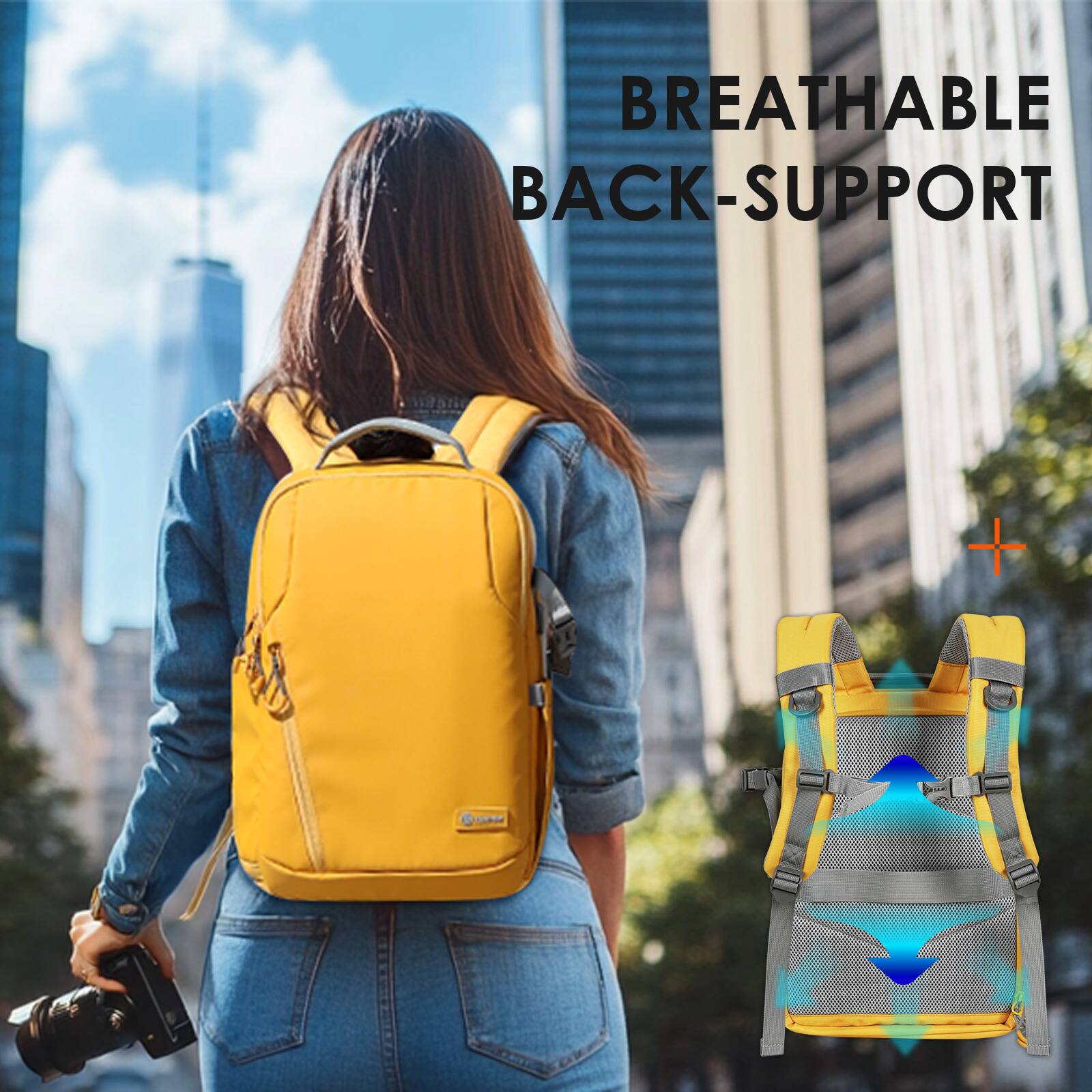 BREATHABLE BACK-SUPPORT
