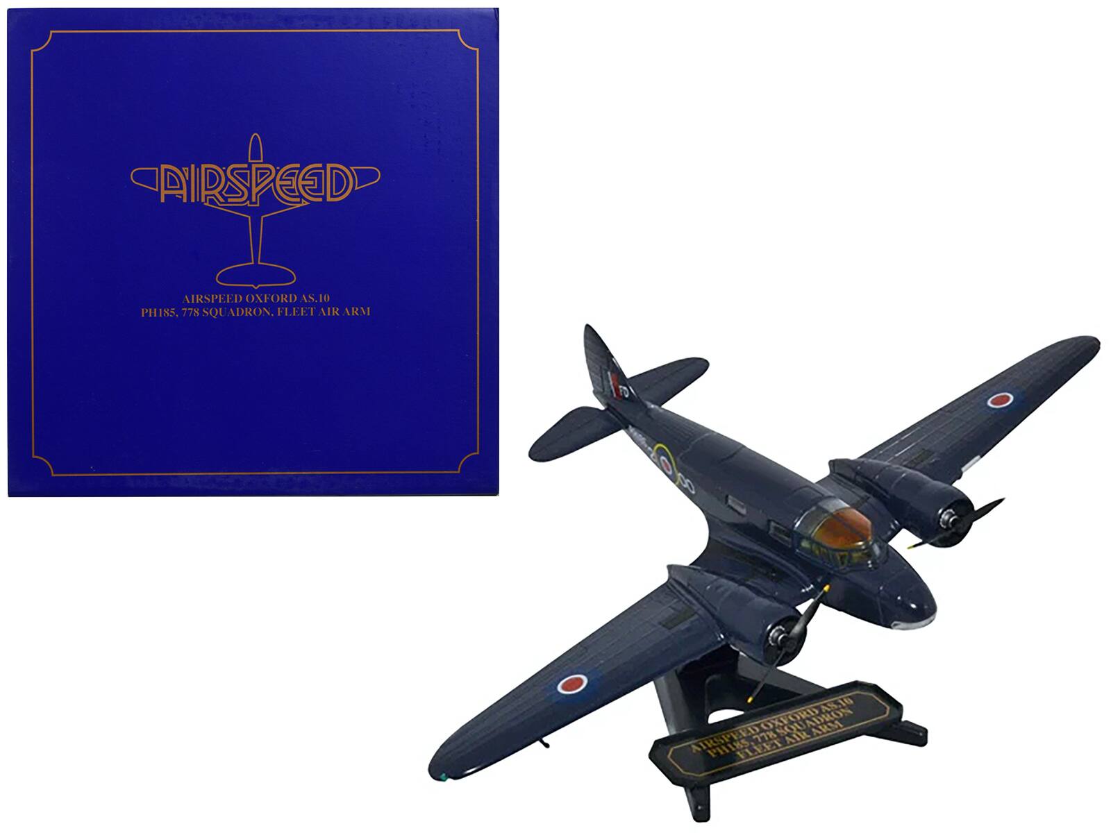 "Airspeed AS.10 Oxford Aircraft  Royal Air Force ""Oxford Aviation"" Series 1/72 Diecast Model Airplane by Oxford Diecast" price history on PriceWatchPro