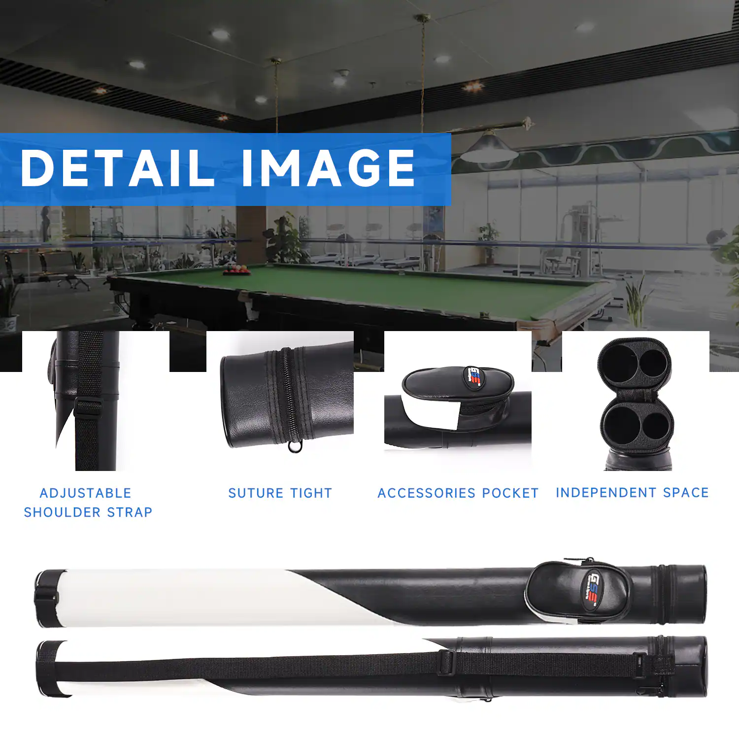 DETAIL IMAGE
ADJUSTABLE SHOULDER STRAP
SUTURE TIGHT
ACCESSORIES POCKET
INDEPENDENT SPACE