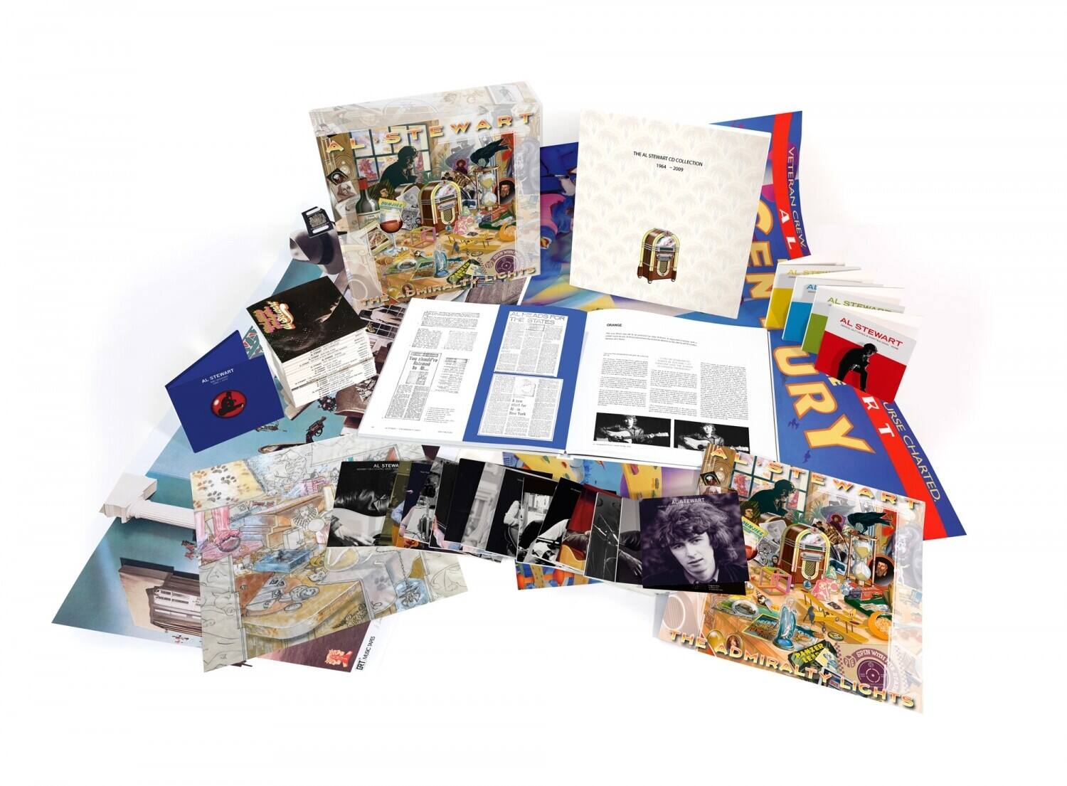 Al Stewart - Admiralty Lights (Ltd Deluxe Boxset)  - COMPACT DISCS