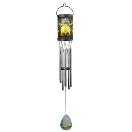 FC Design - 31"Long Tree of Life Solar Light Wind Chime Outdoor Patio or Garden Hanging Decoration - Multi-Color