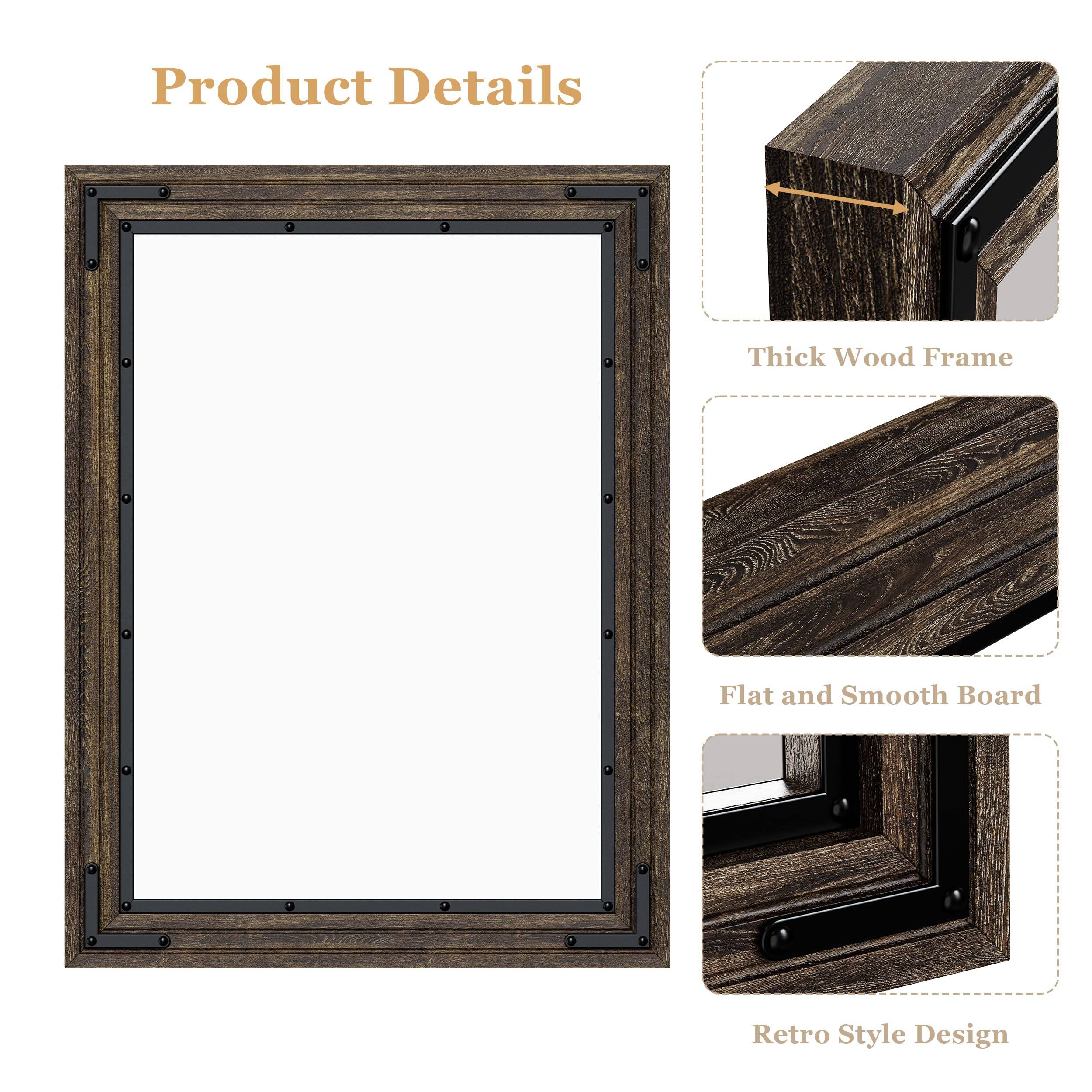 Product Details

- Thick Wood Frame
- Flat and Smooth Board
- Retro Style Design
