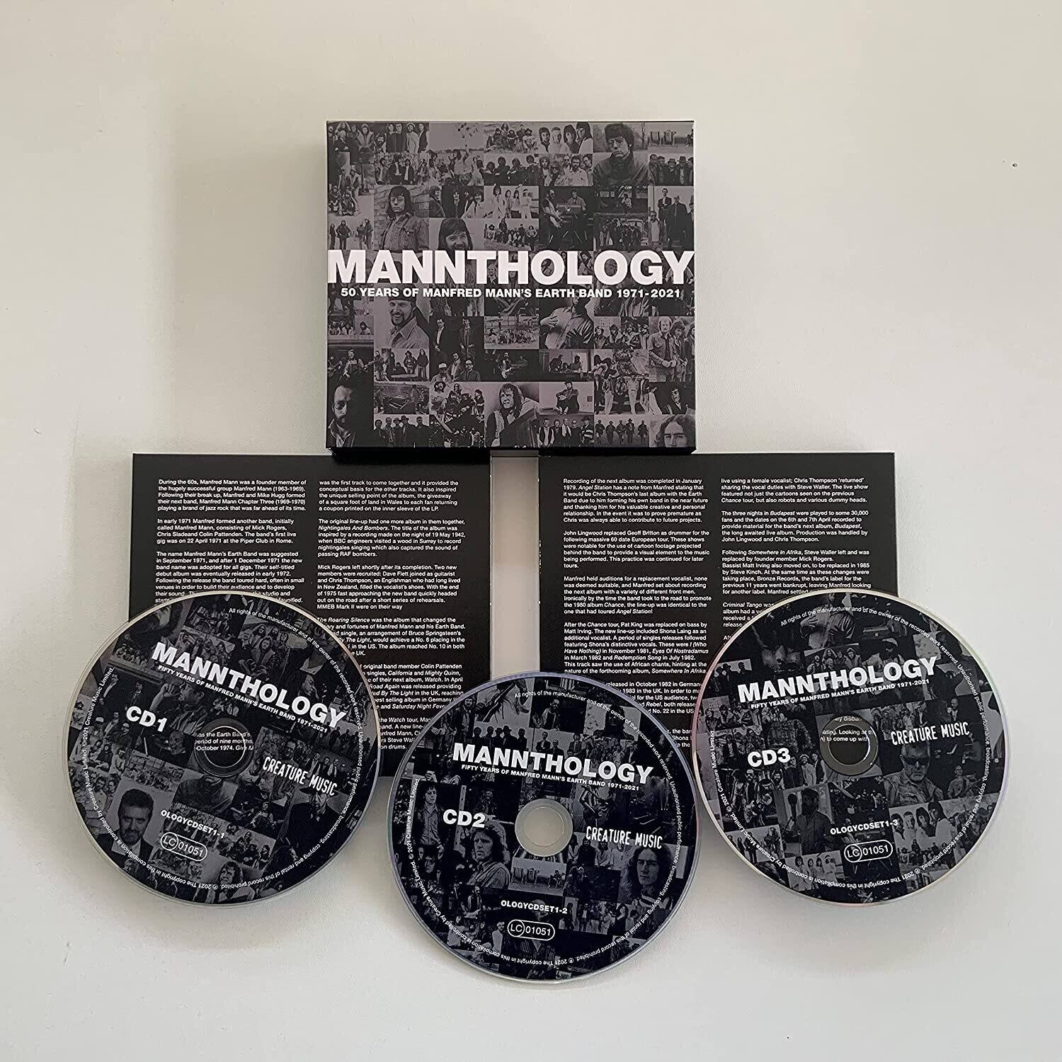Manfred's Mann Earth - Mannthology   - COMPACT DISCS [CD] price history on PriceWatchPro
