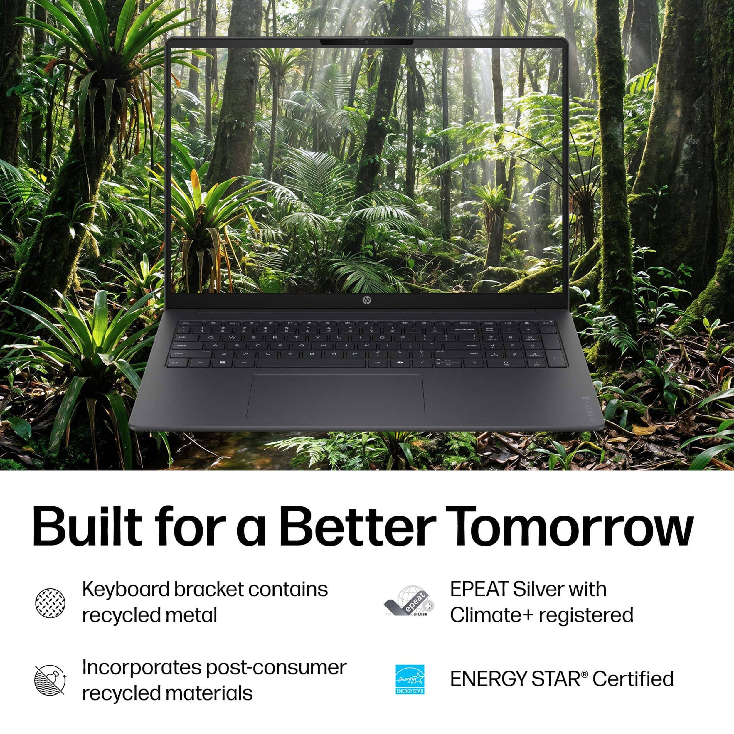 Built for a Better Tomorrow

- Keyboard bracket contains recycled metal
- Incorporates post-consumer recycled materials
- EPEAT Silver with Climate+ registered
- ENERGY STAR® Certified