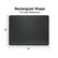 Rectangular Shape
For Large Rolling Area
36" x 48"