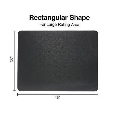 Rectangular Shape  
For Large Rolling Area  

36" x 48"
