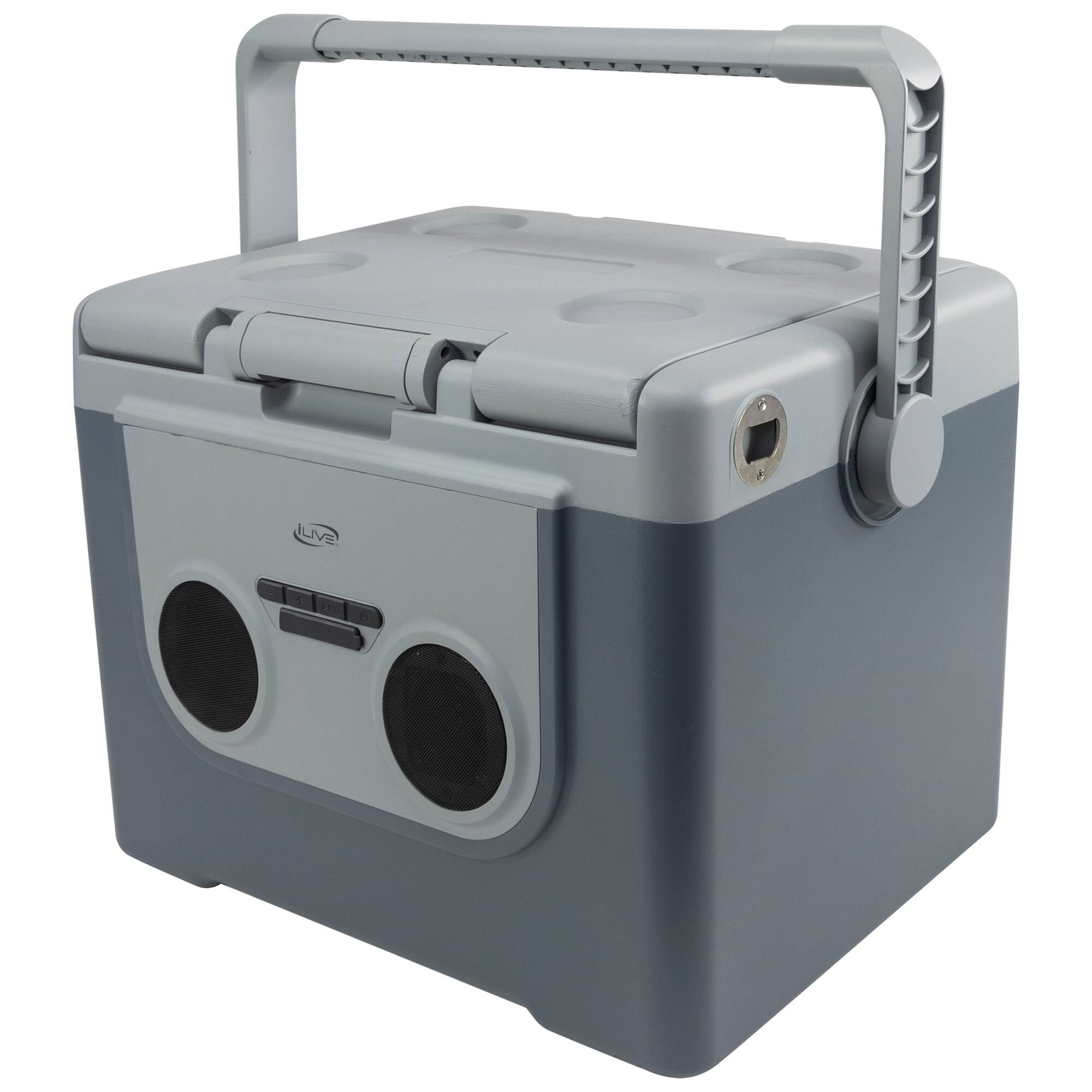 Front. iLive - iLive "Suncooler+" Wireless Speaker System with 22 Qt. Cooler, IASB504G.