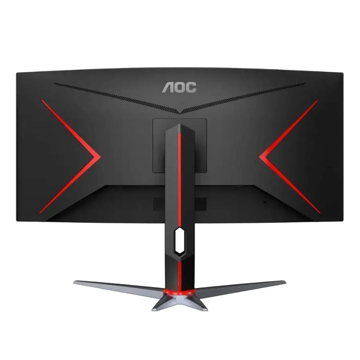Angle. AOC - CU34G2XP 34" UW-QHD (3440x1440) 180Hz 1ms Curved LED FreeSync Monitor,  - Black.