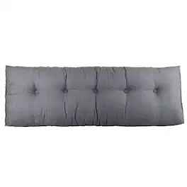 Lavish Home - Triangle King Wedge Pillow Headboard, 70” x 19.6” - Gray