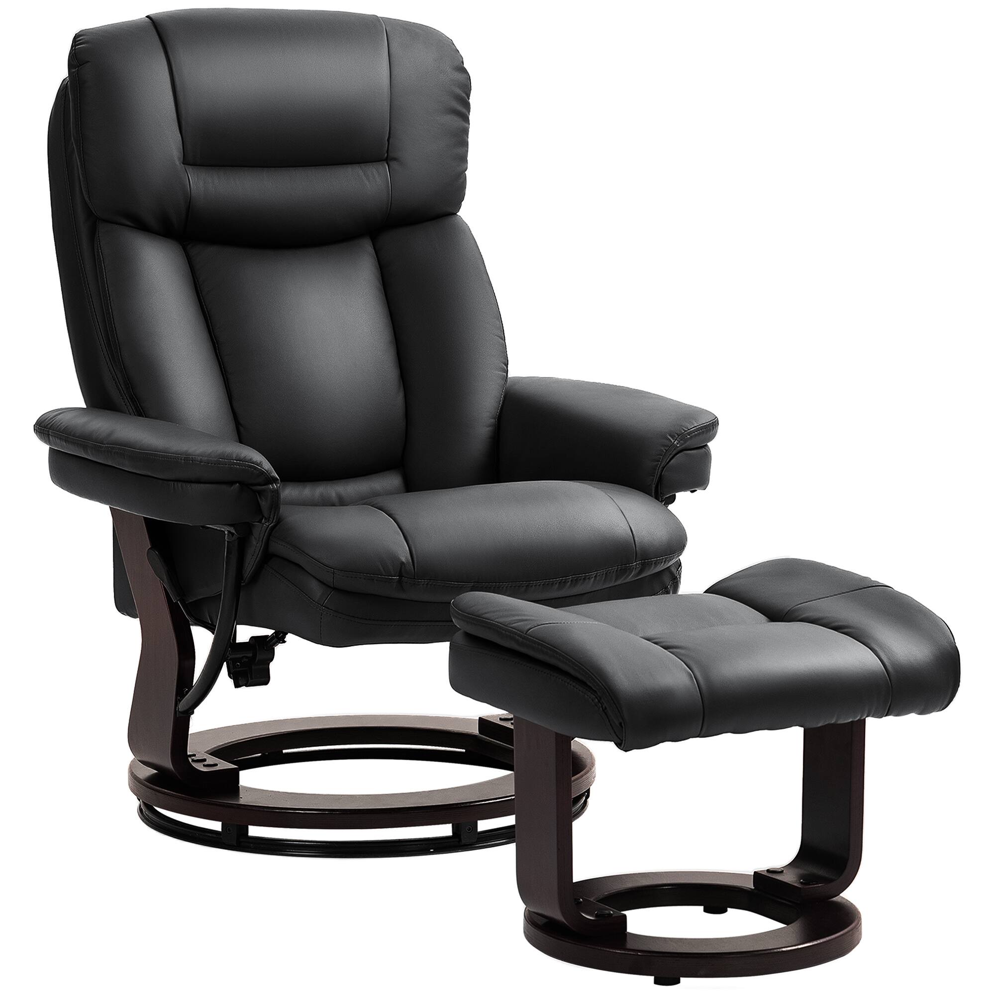 Faux Leather Recliner Chairs