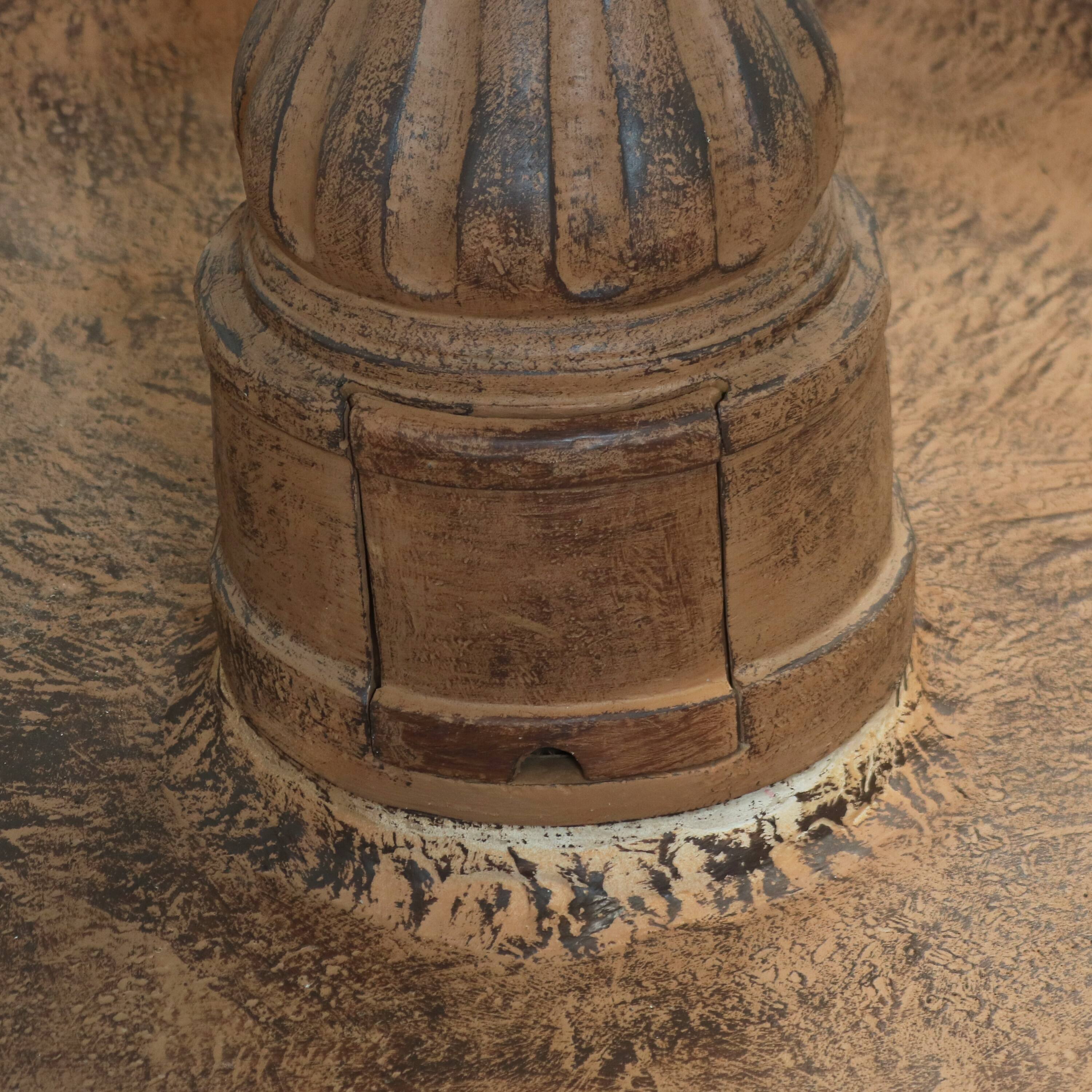 Alt View 8. Sunnydaze - Tiered Ball Resin Outdoor 4-Tier Water Fountain - Brown.