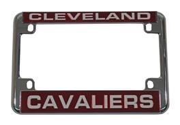 Rico Industries - Cleveland Cavaliers Chrome Motorcycle License Plate Frame - also Recreational Vehicles, RVs, Bikes & Scooters - Multi