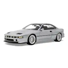 2024 BMW Reyn Speed Shop 858 CSL "Designed by JONSIBAL" Chrome Shadow Metallic 1/18 Model Car by Otto Mobile
