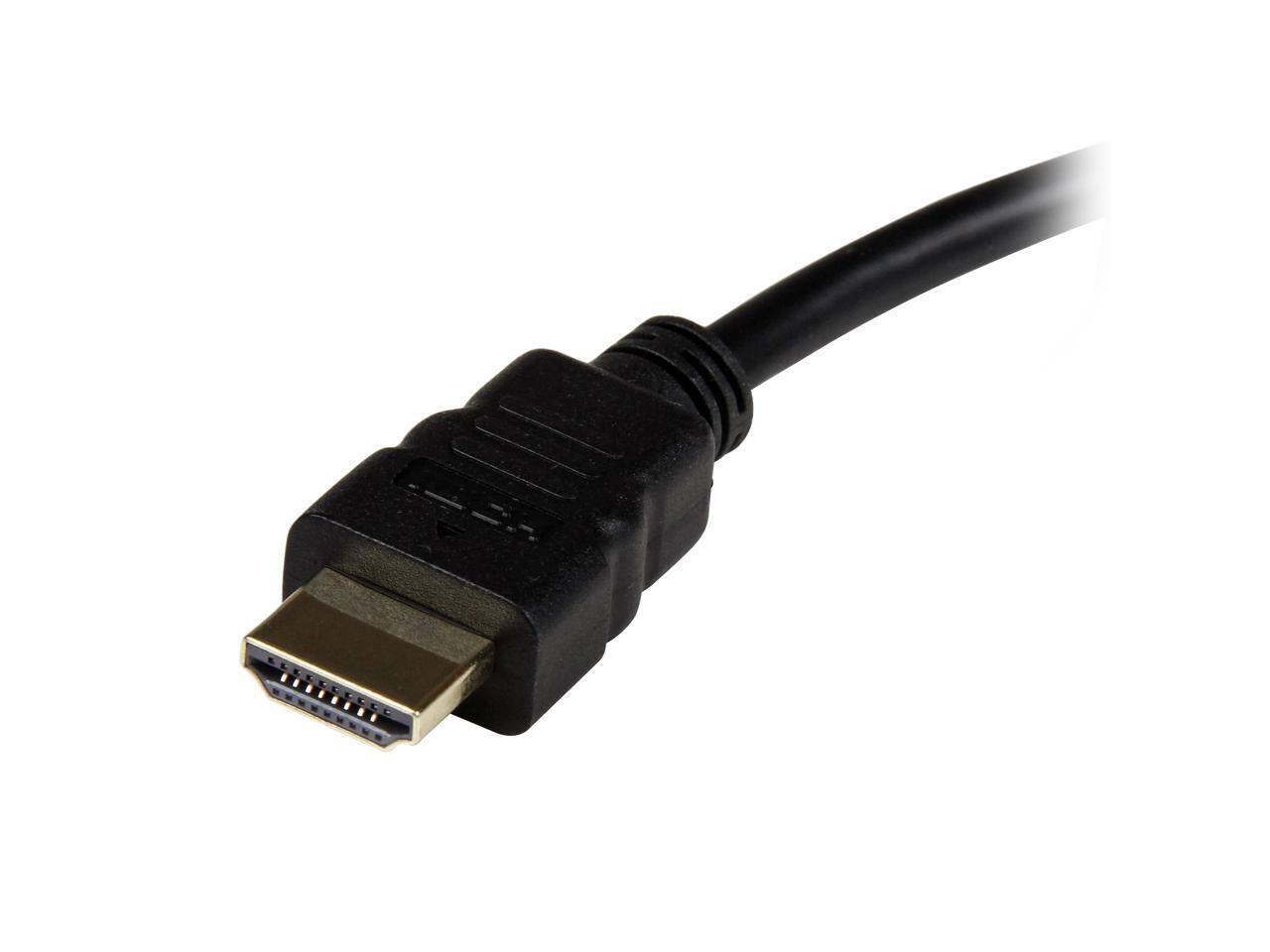 Alt View 2. StarTech.com - StarTech.com HDMI to VGA Adapter - 1080p - Black - 1 pack.