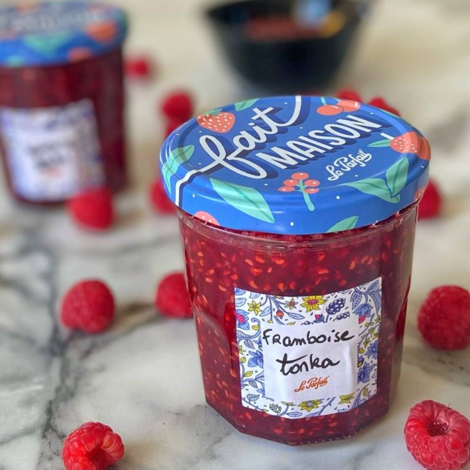 rata MAISON Le Jardin FRamboise tonka LPfel